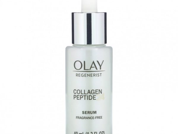 Olay, Regenerist, пептид коллагена 24, сыворотка, без отдушек, 40 мл (1,3 жидк. Унции)