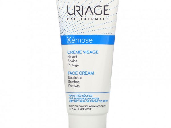 Uriage, Xemose, Крем для лица, без отдушек, 1,35 жидкой унции (40 мл)
