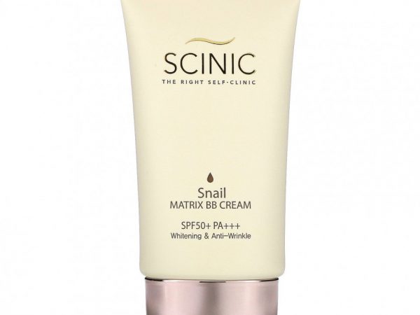 Scinic, Snail Matrix, BB-крем с секретом улитки, SPF 50+/PA+++, 40 мл (1,35 жидк. унции)