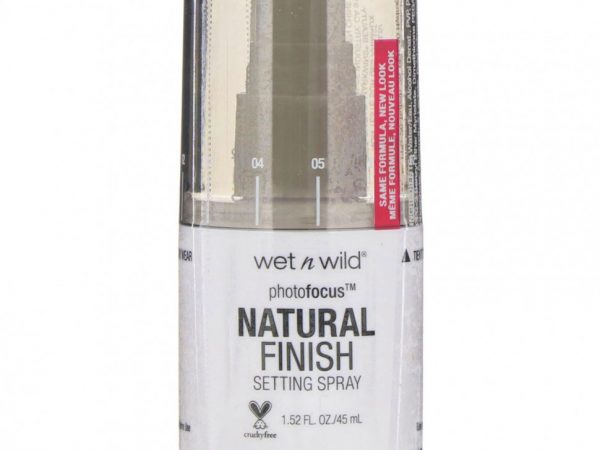Wet n Wild, Спрей для фиксации макияжа PhotoFocus с натуральным эффектом, Seal the Deal, 45 мл