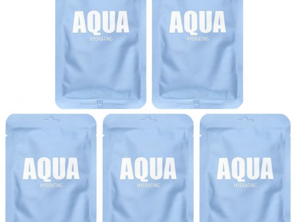 Lapcos, Aqua Hydrating Sheet Beauty Mask Set, 5 шт., По 30 мл (1,01 жидк. Унции)