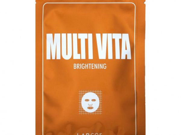 Lapcos, Multi Vita Beauty Sheet Mask, осветляющая маска, 1 шт., 25 мл (0,84 жидк. Унции)