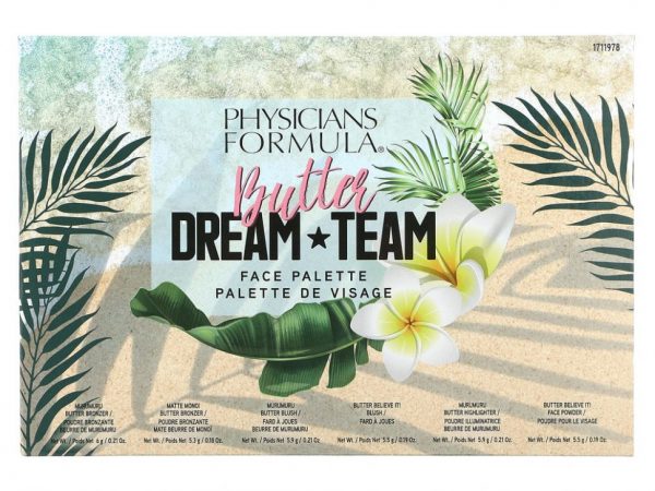 Physicians Formula, Butter Dream Team, палитра для лица, 1 палитра