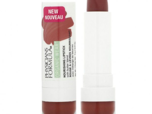 Physicians Formula, Organic Wear, питательная помада со смесью сливочного масла, специи, 5 г (0,17 унции)