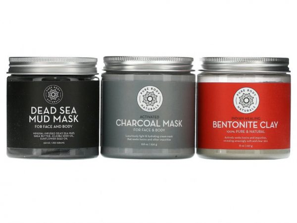 Pure Body Naturals, Коллекция натуральных масок для лица, набор из 3 предметов