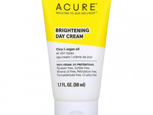 Acure, осветляющий дневной крем, 50 мл (1,7 жидк. унции)