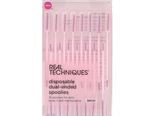 Real Techniques, Одноразовые двусторонние катушки, 15 катушек