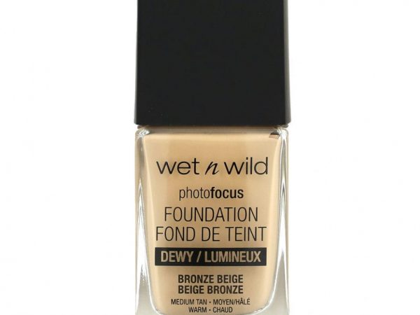 wet n wild, PhotoFocus Foundation, бронзово-бежевый, 28 мл (0,95 жидк. Унции)