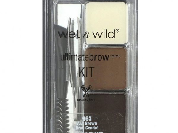 wet n wild, Ultimate Brow Kit, пепельно-коричневый, 2,5 г (0,09 унции)