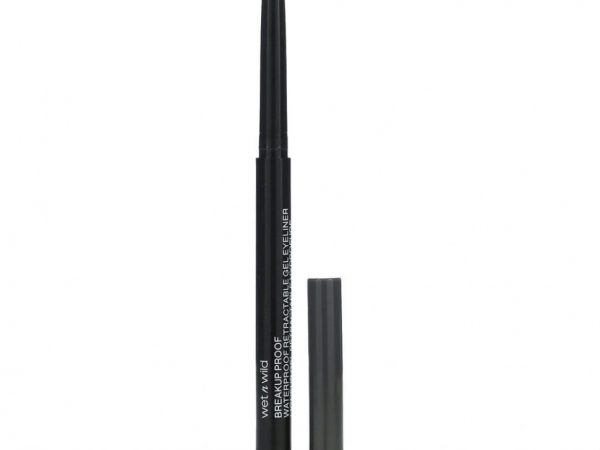 wet n wild, Водостойкая выдвижная гелевая подводка для глаз, древесный уголь, 0,23 г (0,008 унции)