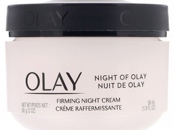 Olay, Night of Olay, укрепляющий ночной крем, 56 мл (1,9 жидк. Унции)