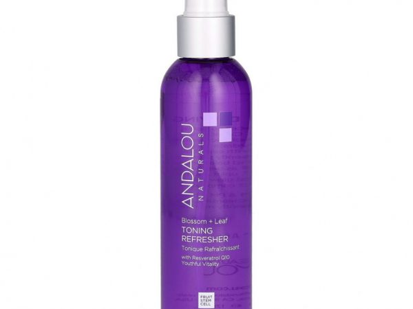 Andalou Naturals, освежающий тоник с экстрактами цветов и листьев, антивозрастное действие, 178 мл (6 жидк. унций)