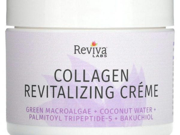 Reviva Labs, Восстанавливающий крем с коллагеном, антивозрастной, 55 г (2 унции)