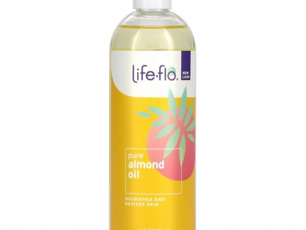 Life-flo, чистое миндальное масло, 473 мл (16 жидк. унций)