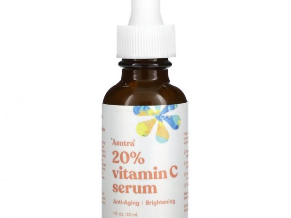 Asutra, сыворотка с витамином C 20%, 30 мл (1 жидк. унция)