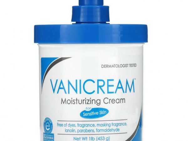 Vanicream, Увлажняющий крем, для чувствительной кожи, 1 фунт (453 г)