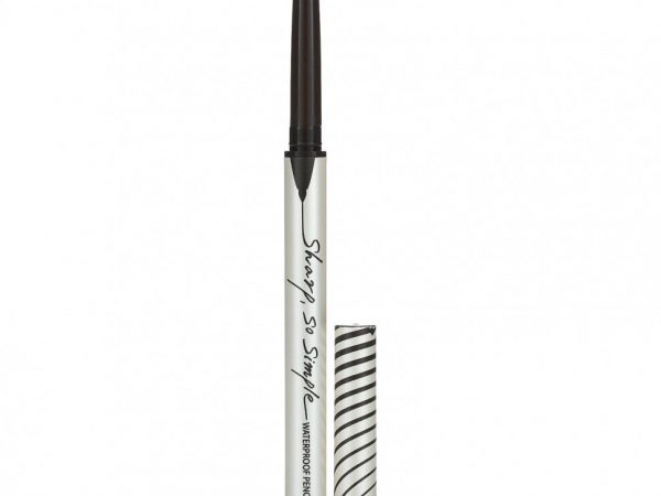 Clio, Sharp, So Simple, водостойкая подводка для карандашей, 02 коричневый, 0,004 унции (0,14 г)