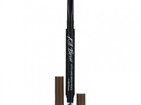 Clio, Kill Brow, Карандаш для бровей Auto Hard, 02 светло-коричневый, 0,01 унции (0,31 г)