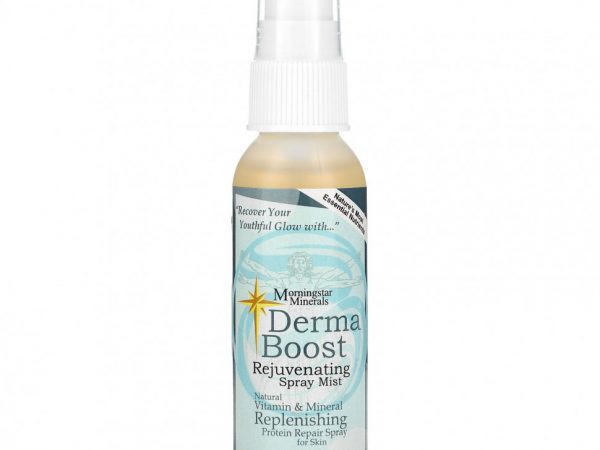 Morningstar Minerals, Всплекс энергии для кожи Восстанавливающий спрей для тела, 2 унции (59 мл)