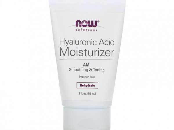 NOW Foods, Solutions, увлажнитель с гиалуроновой кислотой, 2 жидкие унции (59 мл)
