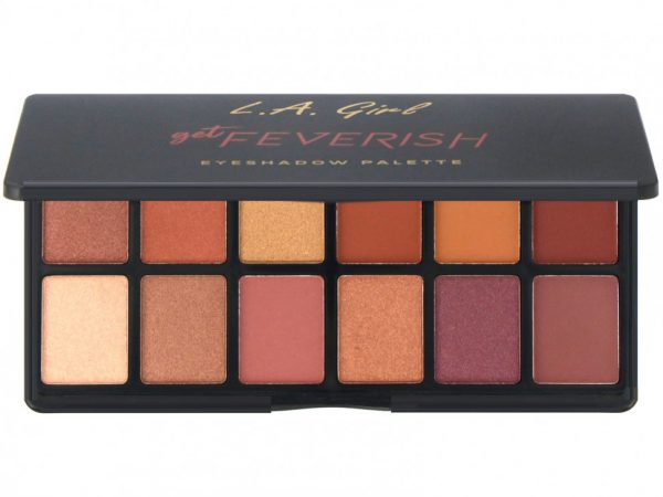 L.A. Girl, Палетка теней для век Get Feverish, 1 г (каждый оттенок)
