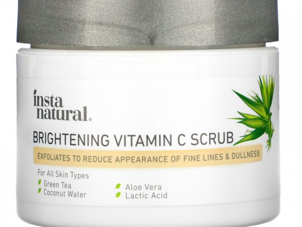 InstaNatural, осветляющий скраб с витамином C, 56 г (2 унции)