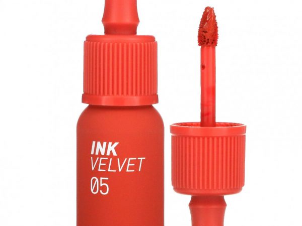 Peripera, Тинт для губ Ink Velvet, 05 Coralficial, 4 г (0,14 унции)