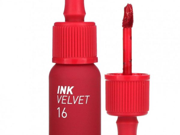Peripera, Тинт для губ Ink Velvet, 16 Heart Fuchsia Pink, 0,14 унции (4 г)