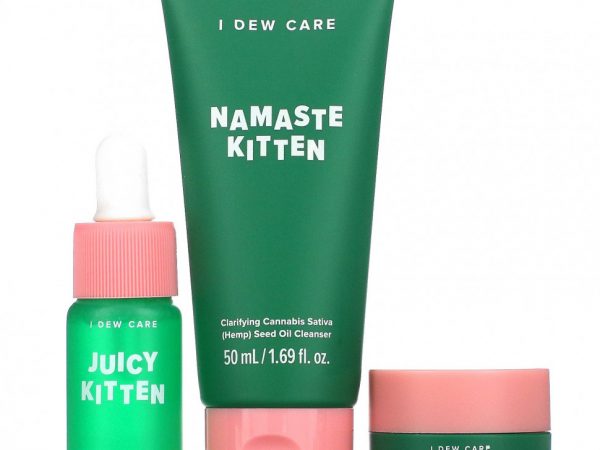 I Dew Care, Kitten My Balance On, балансирующее и успокаивающее трио, набор из 3 предметов