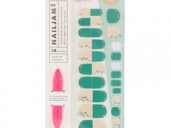 Vika Nailjam, Гелевые полоски для ногтей для ногтей на руках и ногах, Гламур и румянец, 38 полосок