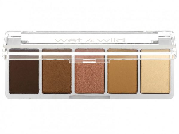 Wet n Wild, Color Icon, палитра теней из 5 оттенков, Walking On Eggshell, 6 г (0,21 унции)