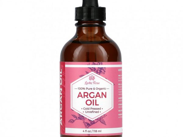 Leven Rose, 100% чистое и органическое, аргановое масло, 118 мл (4 жидк. Унции)