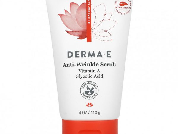 Derma E, Восстанавливающий скраб против морщин, 113 г