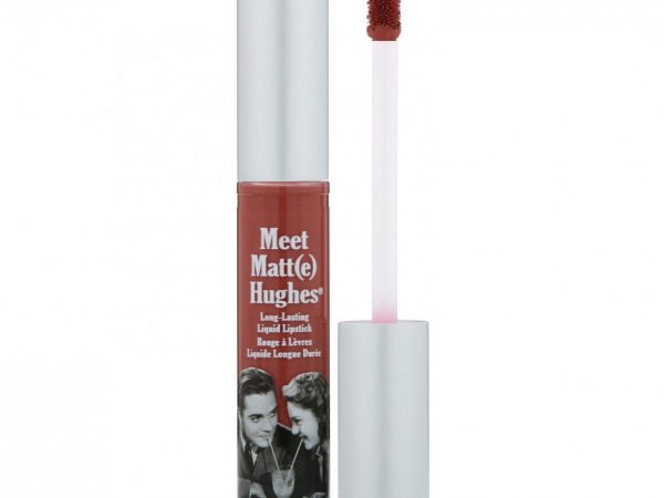 theBalm Cosmetics, Meet Matt(e) Hughes, стойкая жидкая помада, оттенок Committed, 7,4 мл