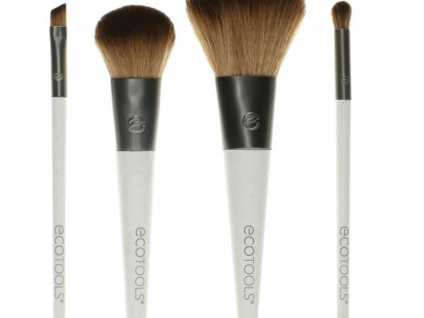 EcoTools, комплект для использования в дороге, набор из 4 предметов