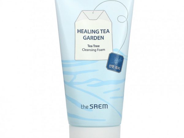 The Saem, Healing Tea Garden, очищающая пенка с чайным деревом, 150 мл (5,07 жидк. Унции)