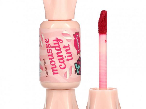 The Saem, Saemmul, Mousse Candy, тинт для губ, 13 малина, 0,28 унции