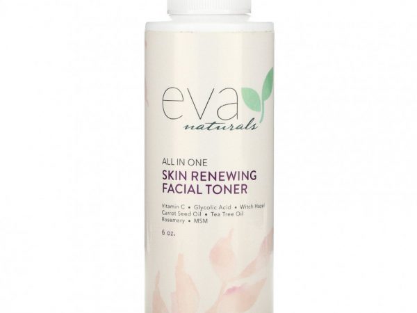 Eva Naturals, Восстанавливающий тоник для лица All In One, 6 унций