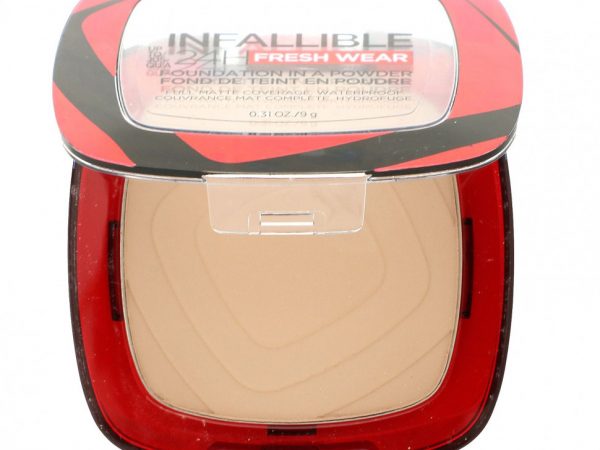 L'Oreal, Infallible 24H Fresh Wear, тональная пудра, 130 бежевый, 9 г (0,31 унции)