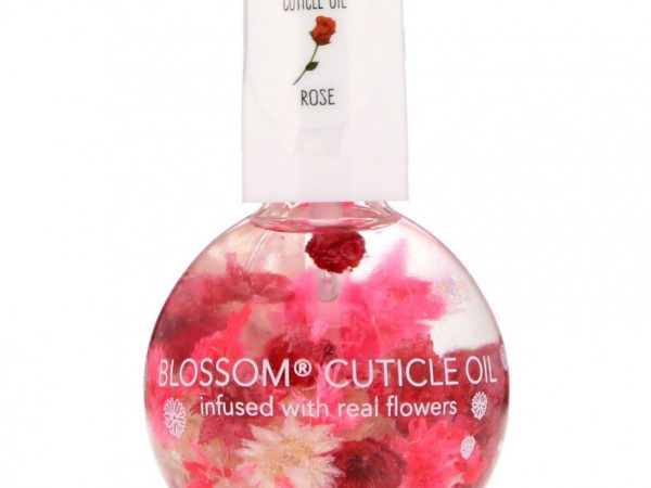 Blossom, Масло для кутикулы, роза, 12,5 мл (0,42 жидк. унции)