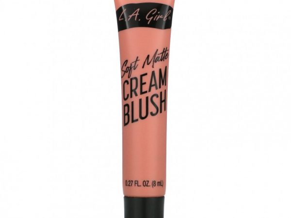 L.A. Girl, Blendable Cheek + Lip Color, мягкие матовые кремовые румяна, бутоны розы, 8 мл (0,27 жидк. Унции)