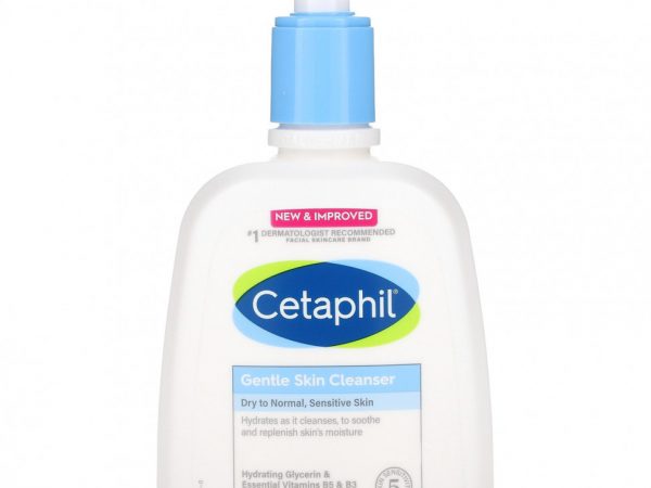 Cetaphil, Мягкое очищающее средство, без отдушек, 237 мл (8 жидк. Унций)