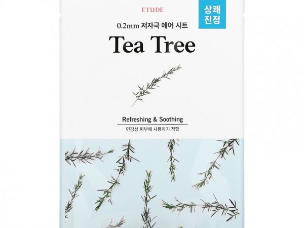 Etude, Маска для лица с чайным деревом, 1 маска, 20 мл (0,67 жидк. Унции)
