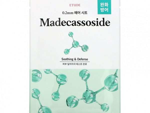 Etude, Мадекассосидная косметическая маска, 1 маска, 20 мл (0,67 жидк. Унции)