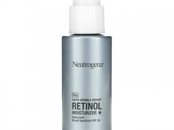 Neutrogena, Rapid Wrinkle Repair, дневное увлажняющее средство против морщин с ретинолом, SPF 30, 29 мл (1 жидк. унция)