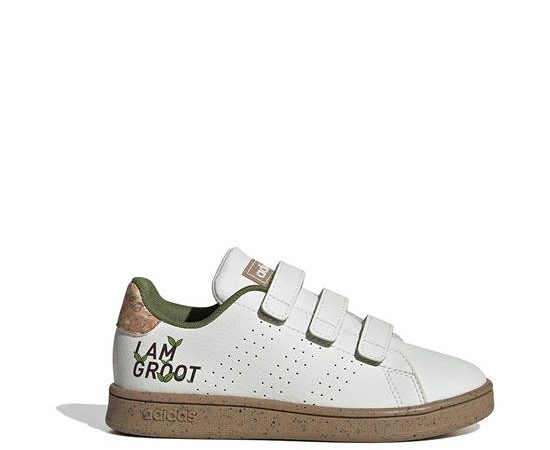 ADIDAS KIDS Unisex Kids Sneakers Advantage x Marvel Off White