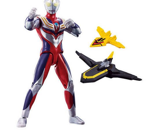 BANDAI KIDZ&KITZ Figure Ultra Action Figure Ultraman Tiga - Multi-Type Guts Set Multi-Color
