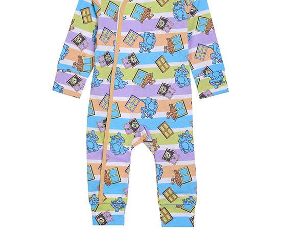Angel Baby Boy Infant Bodysuit Monsters Inc Multi-Color