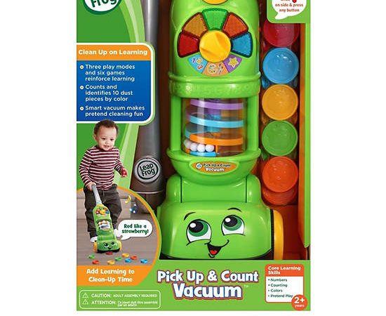 LeapFrog Role Play Toy Pick Up And Count Vacuum Multi-Color