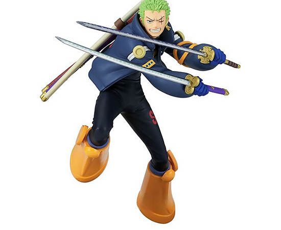 Bandai Figure Roronoa Zoro One Piece Multi-Color